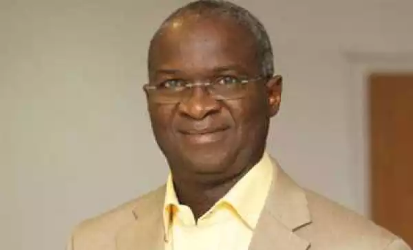 No new road will be constructed until existing road projects are completed, says Fashola